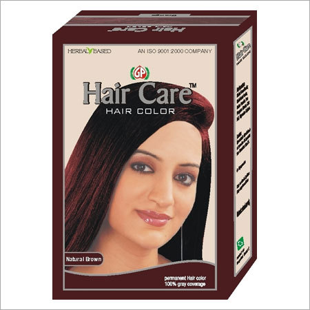 Brown Henna Hair Color