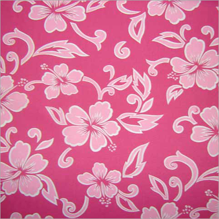 Hot Pink Floral Cotton