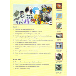 Granite Stone Cutting Tools