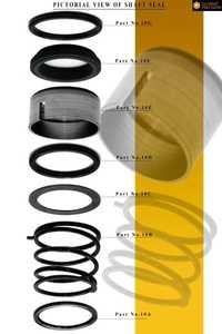 Rotary Shaft Seal - Stainless Steel, Various Dimensions | Up To 10 Bar Operating Pressure, -20 To +150â°c Operating Temperature, Easy Installation, High Strength, Lightweight