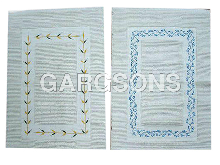 Cotton Loop and EMB Bath Mat