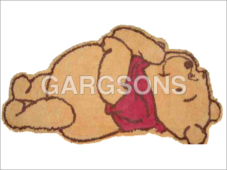 Teddy Bear Shaped Mat