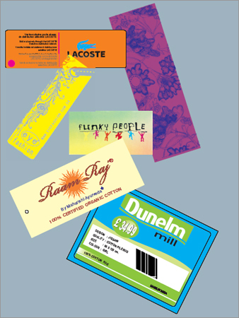 Multi Color Cloth Tags