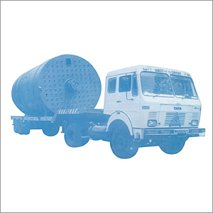 40 Feet Semi Low Bed Trailer Rear Double Axle