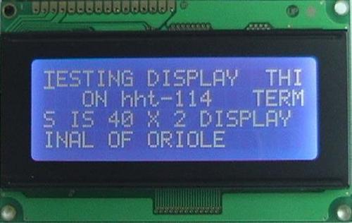 ALPHANUMERIC LCDs