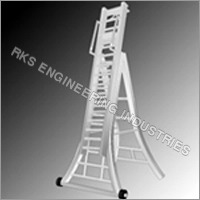 Aluminium Self Supporting Telescopic Ladder