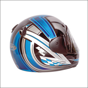 Airplus Synergy Blue Biker Helmet
