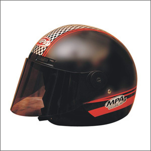 Comet Checkered Helmet