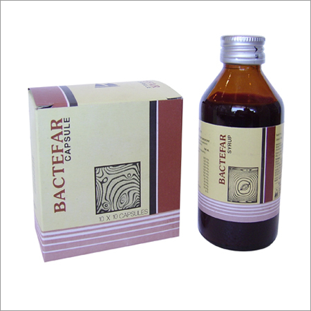 Bactefar Capsules and Syrup for diarrhoeal