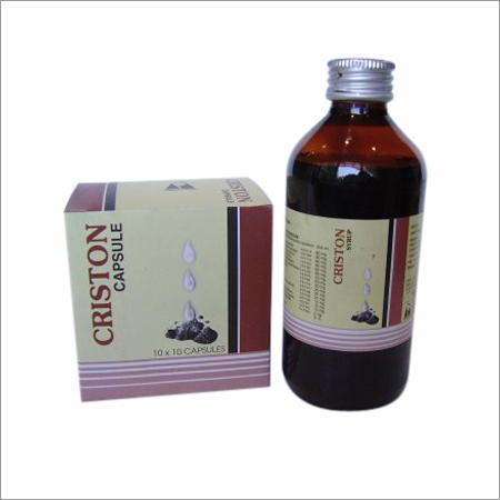 Criston Capsules and syrup for renal calculi