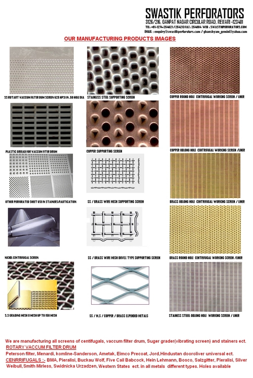 Perforated Sheets / Screens