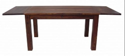 Wooden Table with Big Top - Acacia, Sheesham, Mango Wood 140x77x90 cm, Water and Scratch Proof Finish