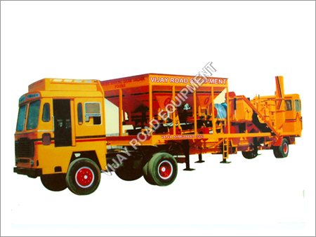 Mobile Automatic Drum Mix Asphalt Plant - MS Plate Bins, 40 Ton Capacity, 3m Pugmill, 10000L Water Tank | Automated Mixing, Variable Speed DC Motors, High Capacity, Precise Control, Mobile Design