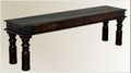 Wooden Carved Bench