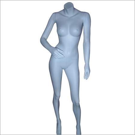 Headless Mannequin - Fiberglass 175cm Off-White, Matte Finish | Durable, Posable, Lightweight, Easy Assembly