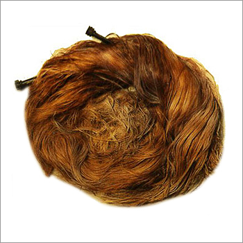 Human Hair with Jet Pins