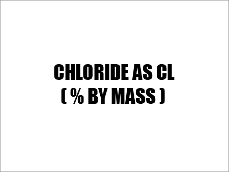 Chloride as Cl
