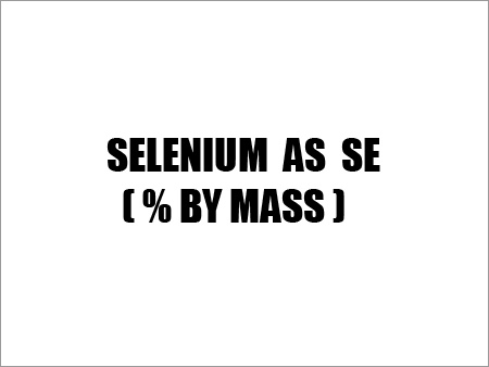 Selenium as Se