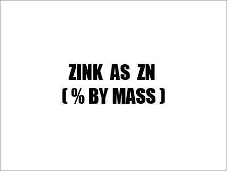Zink as Zn