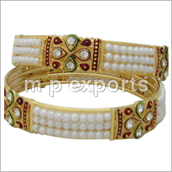 Pearl Studded Bangles
