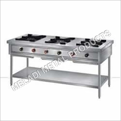 Three Burner Steel Gas Stove