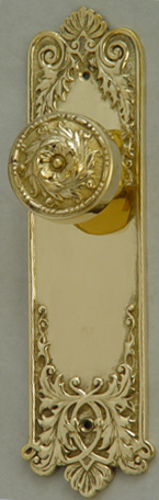 Brass Decorative Knob Plate