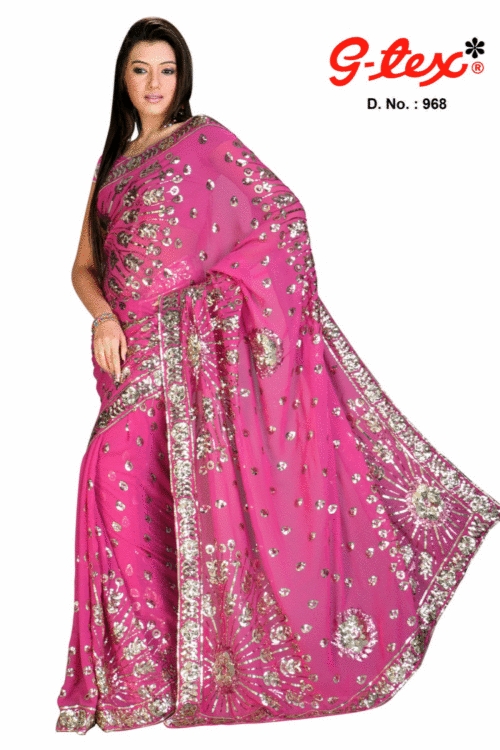 100% Polyester Sarees Exporters