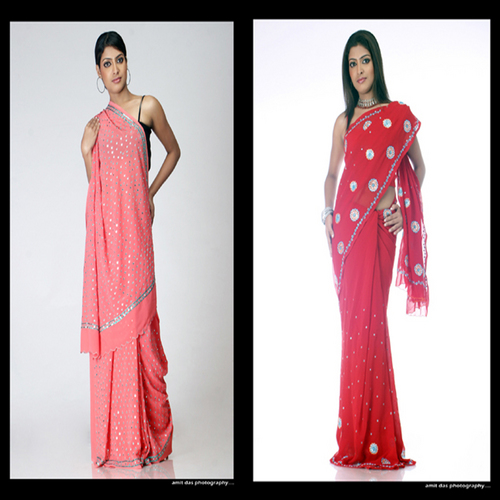 Sequenced Saree