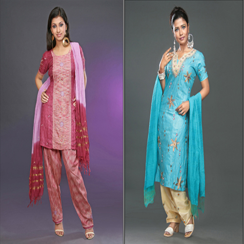 Designer Silk Salwar Suit