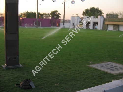 Irrigation system at Party Plot