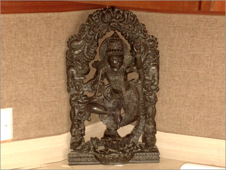 Carved Stone Statue