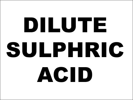 Dilute Sulphric Acid