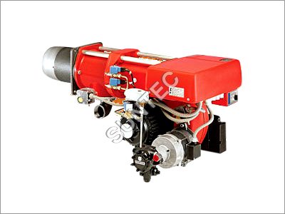 Two Stage Dual Fuel Burner - Color: Red