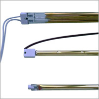 Coated Golden Infrared Heating Tubes - Two Types