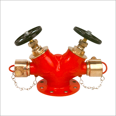 Fire Fighting Double Headed Hydrant Valve (Type-B)