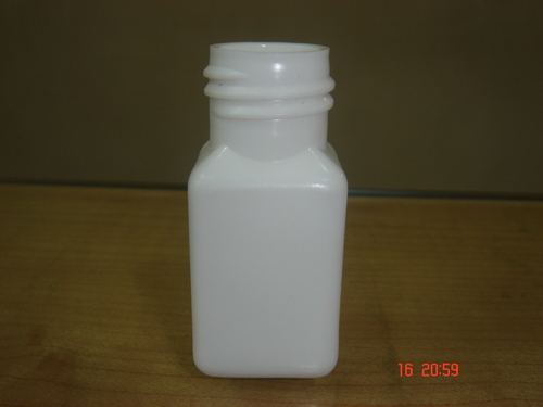 Plastic packaging material square bottels