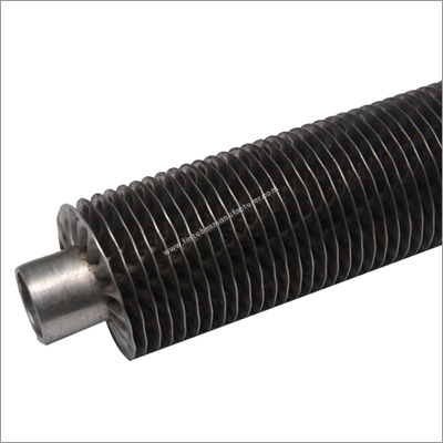 Gray Continuous Spiral Crimped Fins