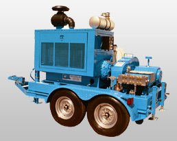 Outdoor Hydro Jetting Unit
