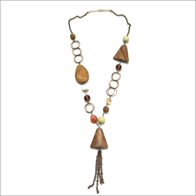 Wooden Bead Necklace