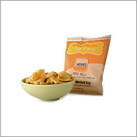 BBQ Bliss - Soy Chips, 25g Bag, Orange | Crispy Texture, Hearty BBQ Seasoning, Light Snack