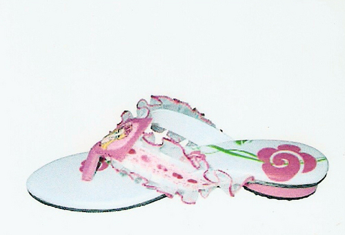 Lunate Printed Kids Footwear