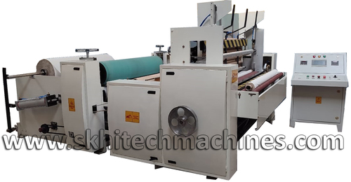Automatic 1400 to 2800 mm toilet roll machine