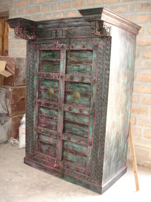 antique wooden almirah