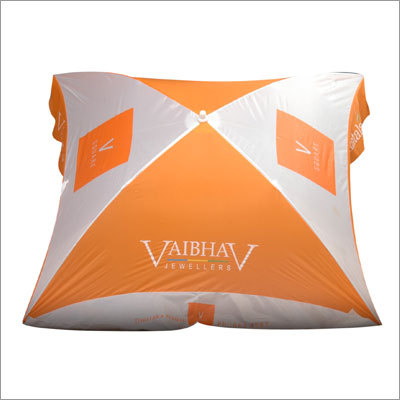 48" (Radius) X 8 (Ribs) Square Garden Umbrella