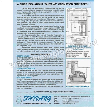 Custom Cremation Furnace