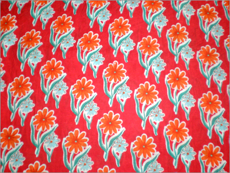 Procein Print Silk Fabric