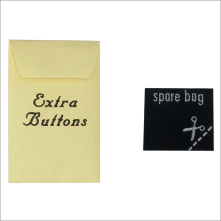 Paper & Woven Button Pouch