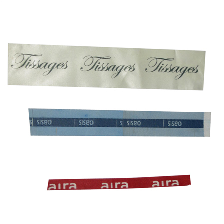 Printed & Woven Tape