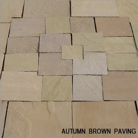 Autumn Brown Paving