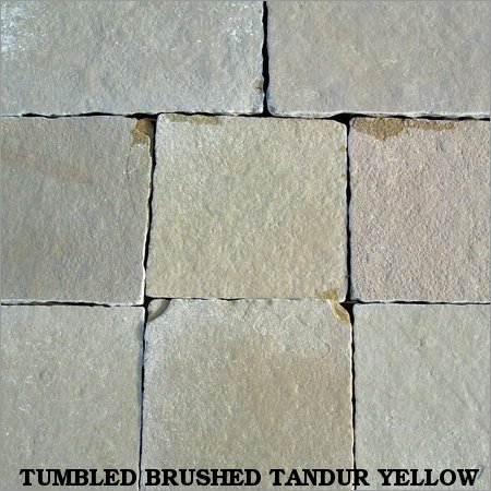 Tumbled & Brushed Tandur Yellow